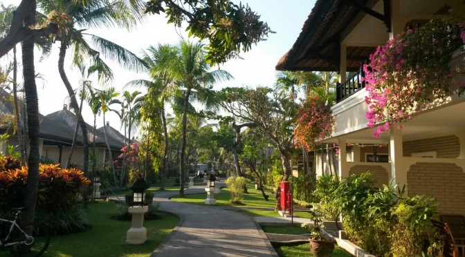 Leaving my new Balinesian Home